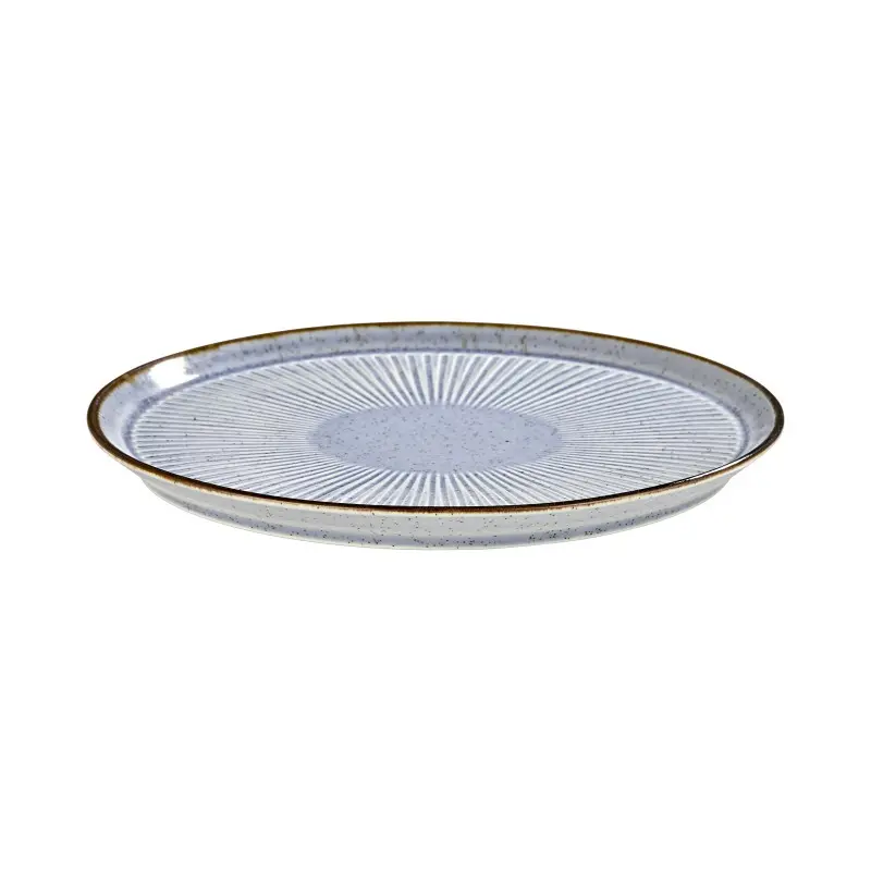 Porline highlight Breeze Collection Sun Flat Plate 28 cm - Set of 6