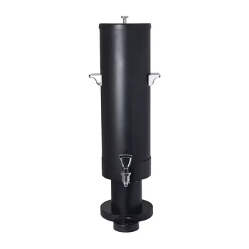 Creations Buffet Coffee Urn With Stand 8 3/4 in x 11 in x 30 in (5 Gal) Stainless Steel And Black