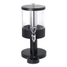 Creations Buffet Juice Dispenser With Stand 8 in x 10 1/2 in x 18 in (1 Gal) Stainless Steel And Black