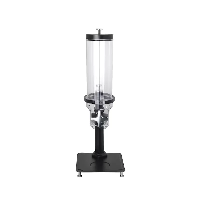 Creations Buffet Single Cereal Dispenser 11 1/4 in x 9 1/4 in x 25 in (3.8 qt) Stainless Steel And Black Creations Buffet Single Cereal Dispenser 11 1/4 in x 9 1/4 in x 25 in (3.8 qt) Stainless Steel And Black