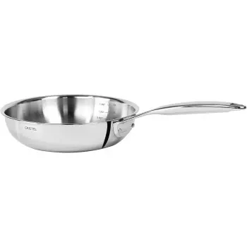 Cristel Stainless Steel Frying Pan (Ultraply®) - 6.5"