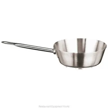 Paderno Grand Gourmet Stainless Steel Saute Pan Splayed - 2 7/8 qts - D: 9 1/2" H: 3"