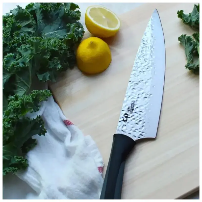 Kai Luna Chef's Knife 8" w/Sheath and Soft-grip Handle - Pack of 3 Kai Luna Chef's Knife 8" w/Sheath and Soft-grip Handle - Pack of 3