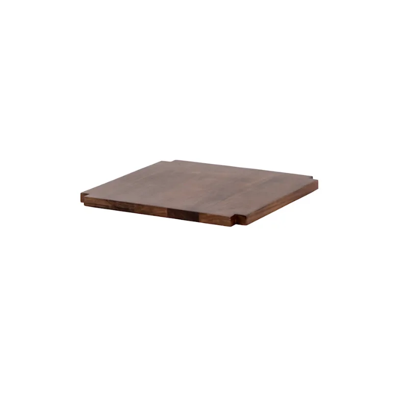 Creations Buffet Square inside Tile W Corner Cut Outs 9 1/2 in x 9 1/2 in x 5/8 in Spire Dark Brown Creations Buffet Square inside Tile W Corner Cut Outs 9 1/2 in x 9 1/2 in x 5/8 in Spire Dark Brown