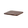 Creations Buffet Square inside Tile W Corner Cut Outs 9 1/2 in x 9 1/2 in x 5/8 in Spire Dark Brown