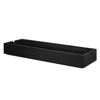 Creations Buffet Gastronorm 2/4 Box 21 7/8 in x 7 3/8 in x 3 in Pivot Onyx