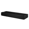 Creations Buffet Gastronorm 2/4 Box 21 7/8 in x 7 3/8 in x 3 in Pivot Onyx