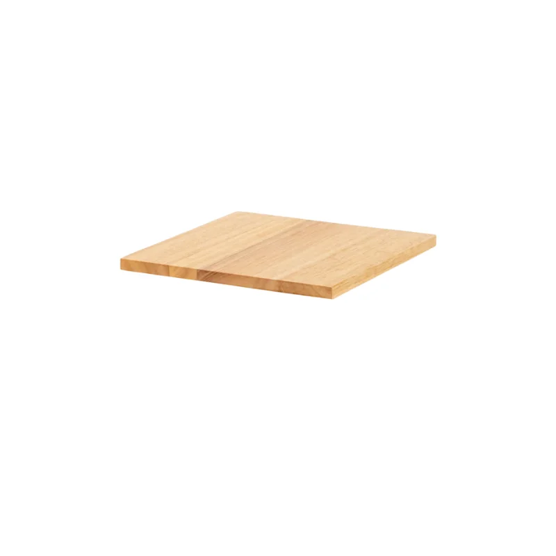 Creations Buffet Square Top Tier Tile 9 1/2 in x 9 1/2 in x 5/8 in Spire Blonde