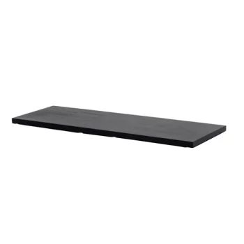 Creations Buffet Rectangular Connector Tile 24 in x 8 1/8 in x 5/8 in Spire Onyx