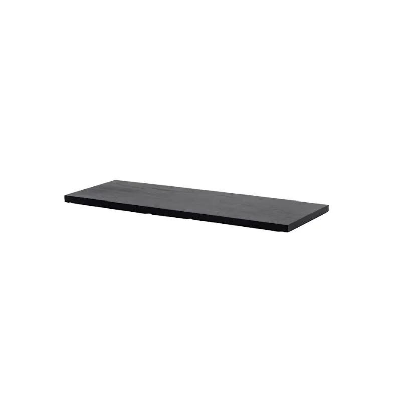 Creations Buffet Rectangular Connector Tile 24 in x 8 1/8 in x 5/8 in Spire Onyx