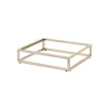 Creations Buffet Rectangle Riser 11 1/2 in x 13 7/8 in x 3 in Pivot Champagne