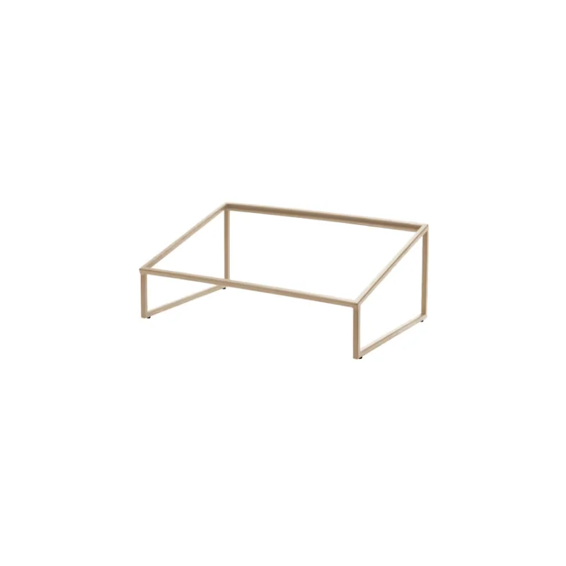 Creations Buffet Rectangle Angled Riser 13 7/8 x 21 7/8 in x 8 1/2 in Pivot Champagne Creations Buffet Rectangle Angled Riser 13 7/8 x 21 7/8 in x 8 1/2 in Pivot Champagne