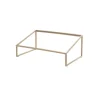 Creations Buffet Rectangle Angled Riser 13 7/8 x 21 7/8 in x 8 1/2 in Pivot Champagne