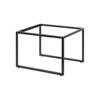 Creations Buffet Rectangle Riser 11 1/2 in x 13 7/8 in x 9 in Pivot Black