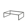 Creations Buffet Rectangle Riser 21 7/8 in x 13 7/8 in 6 in Pivot Black
