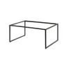 Creations Buffet Rectangle Riser 21 7/8 in 13 7/8 in x 9 in Pivot Black