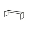 Creations Buffet Rectangle Riser 21 7/8 in x 7 3/8 in x 6 in Pivot Black