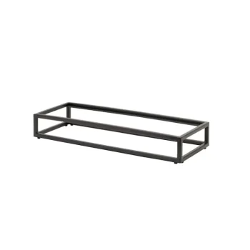 Creations Buffet Rectangle Riser 21 7/8 in x 7 3/8 in x 3 in Pivot Black