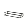 Creations Buffet Rectangle Riser 21 7/8 in x 7 3/8 in x 3 in Pivot Black