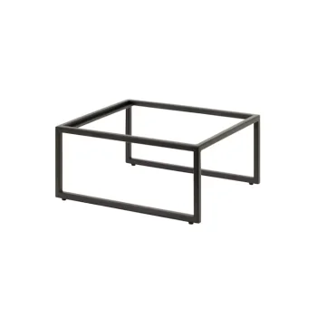 Creations Buffet Rectangle Riser 11 1/2 in x 13 7/8 in x 6 in Pivot Black