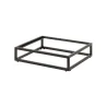 Creations Buffet Rectangle Riser 11 1/2 in x 13 7/8 in x 3 in Pivot Black