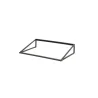 Creations Buffet Rectangle Angled Riser 13 7/8 in x 21 7/8 in x 4 1/2 in Pivot Black
