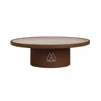 Maham Studio Elevated Platform 6 in x 1 3/4 in Pink Peppercorn - Set of 12