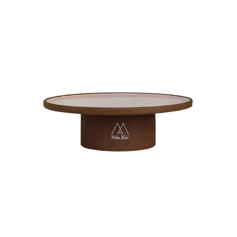 Maham Studio Elevated Platform 6 in x 1 3/4 in Pink Peppercorn - Set of 12 Maham Studio Elevated Platform 6 in x 1 3/4 in Pink Peppercorn - Set of 12