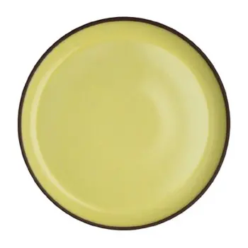 Maham Studio Plate 9 1/2 in Saffron - Set of 12