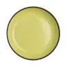 Maham Studio Deep Plate 6 3/8 in x 1 1/8 in (10 oz) Saffron - Set of 12