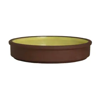 Maham Studio Stacking Tray 6 in x 1 1/8 in (8 1/2 oz) Saffron - Set of 12