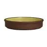 Maham Studio Stacking Tray 6 in x 1 1/8 in (8 1/2 oz) Saffron - Set of 12