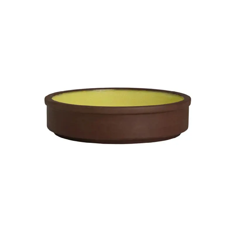 Maham Studio Stacking Tray 5 in x 1 1/8 in (5 oz) Saffron - Set of 12