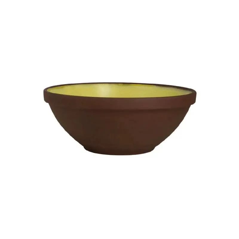 Maham Studio Bowl 6 in x 2 3/8 in (18 oz) Saffron - Set of 12 Maham Studio Bowl 6 in x 2 3/8 in (18 oz) Saffron - Set of 12