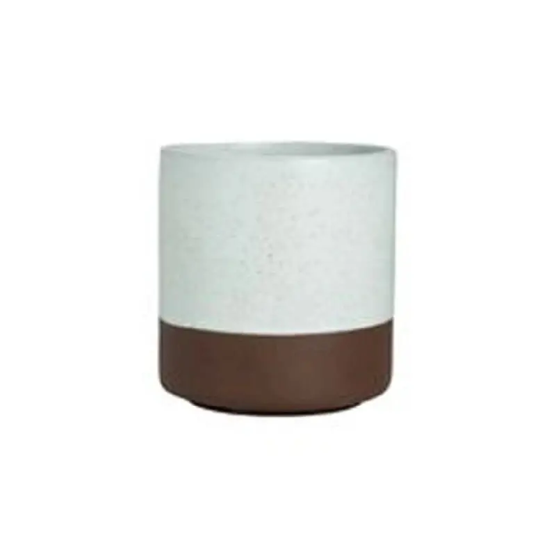Maham Studio Cup 3 1/8 in x 3 3/8 in (8 1/2 oz) Sea Salt - Set of 12
