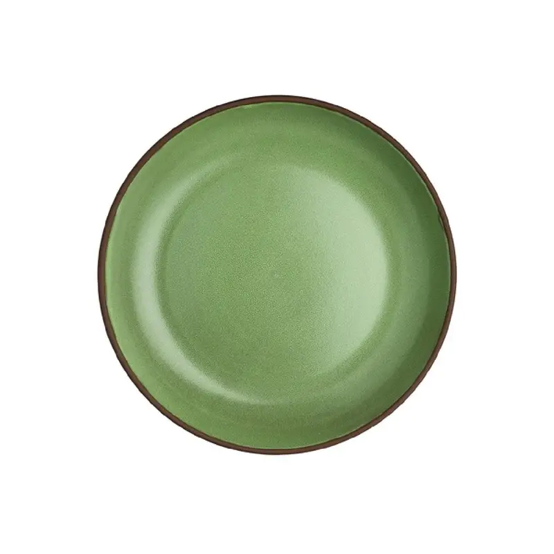 Maham Studio Deep Plate 8 3/4 in x 1 1/2 in (30 oz) Cardamom - Set of 12 Maham Studio Deep Plate 8 3/4 in x 1 1/2 in (30 oz) Cardamom - Set of 12