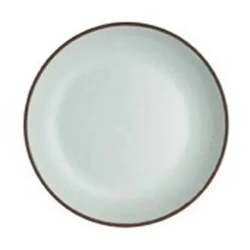 Maham Studio Deep Plate 8 3/4 in x 1 1/2 in (30 oz) Sea Salt - Set of 12