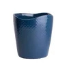Folio Alpha Ceram Crock 5 in x 5 1/2 in (1 qt) Ac Sapphire Blue - Set of 4