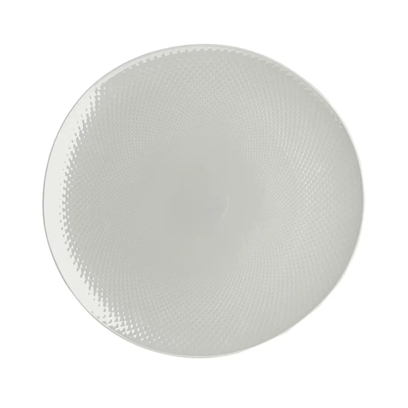Folio Alpha Ceram Round Platter 14 in Ac Buffet White - Set of 4 Folio Alpha Ceram Round Platter 14 in Ac Buffet White - Set of 4