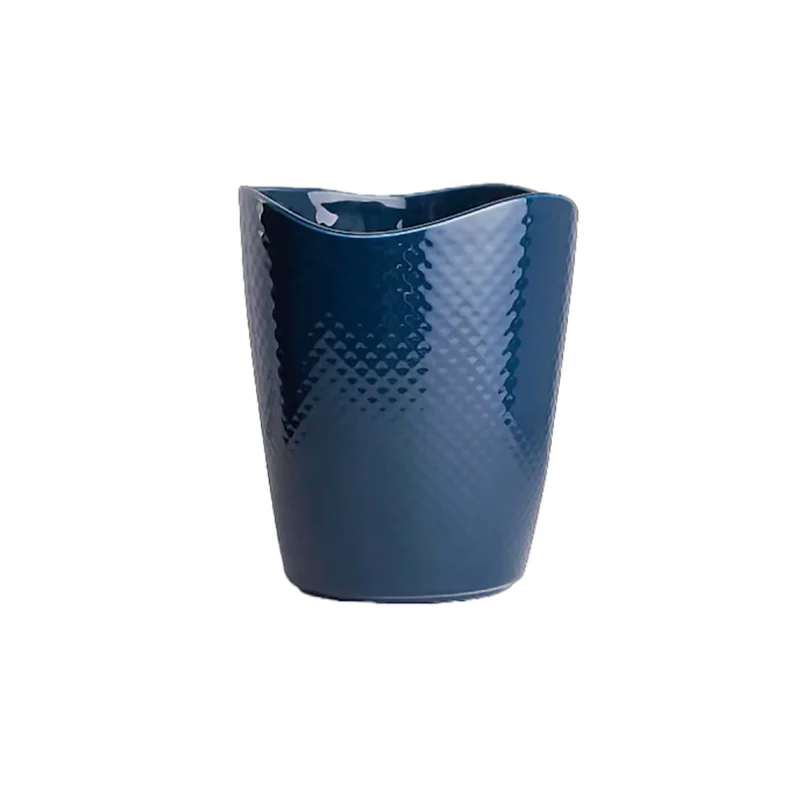 Folio Alpha Ceram Crock 6 in x 7 in (2 qt) Ac Sapphire Blue - Set of 4 Folio Alpha Ceram Crock 6 in x 7 in (2 qt) Ac Sapphire Blue - Set of 4
