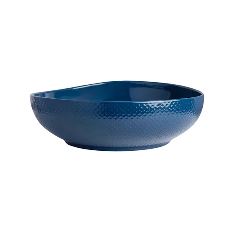Folio Alpha Ceram Serving Bowl 13 in x 4 in (3 3/4 qt) Ac Sapphire Blue - Set of 4 Folio Alpha Ceram Serving Bowl 13 in x 4 in (3 3/4 qt) Ac Sapphire Blue - Set of 4