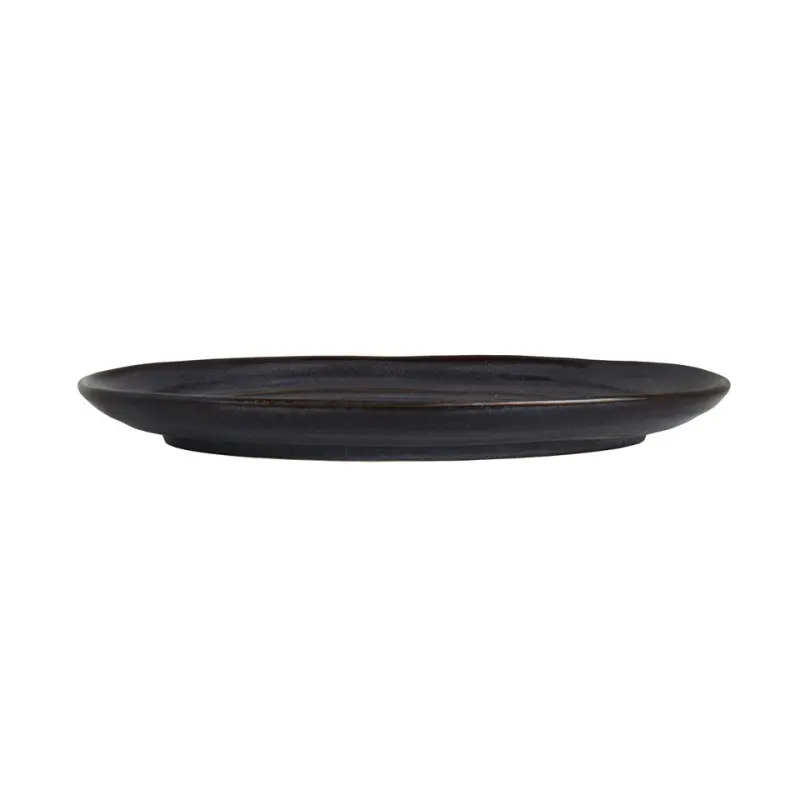 Folio Stoneware Oval Plate 11 in x 6 3/4 in Caldeira - Set of 12