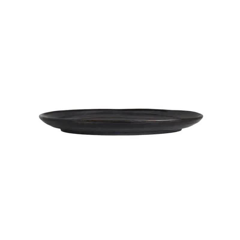 Folio Stoneware Oval Plate 9 in x 6 in Caldeira - Set of 12 Folio Stoneware Oval Plate 9 in x 6 in Caldeira - Set of 12