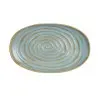 Folio Stoneware Oval Plate 11 in x 6 3/4 in Mar - Set of 12