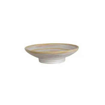 Folio Stoneware Flared Footed Bowl 7 in x 2 1/4 in (16 oz) Costa - Set of 12