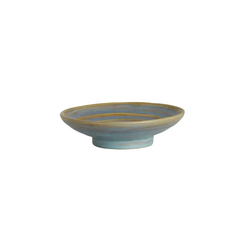 Folio Stoneware Flared Footed Bowl 7 in x 2 1/4 in (16 oz) Mar - Set of 12