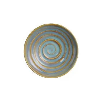 Folio Stoneware Flared Footed Bowl 7 in x 2 1/4 in (16 oz) Mar - Set of 12
