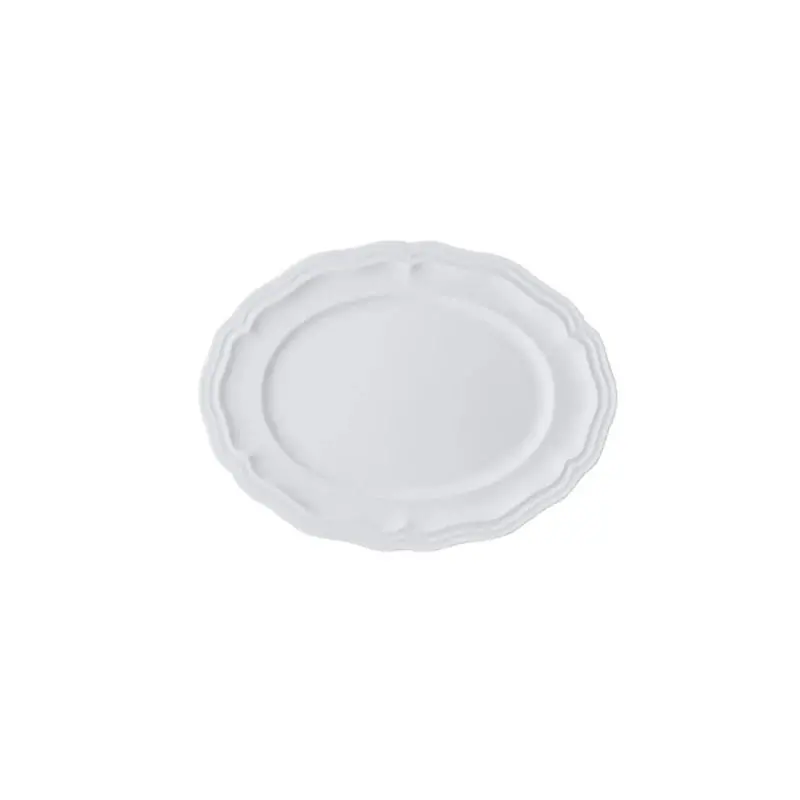 Folio Porcelain Oval Platter 9 in x 6 3/4 in Adelina - Set of 24