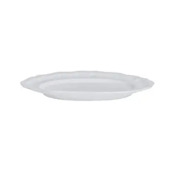 Folio Porcelain Oval Platter 13 in x 10 1/2 in Adelina - Set of 12