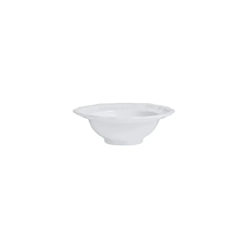 Folio Porcelain Rim Fruit Dish 5 1/2 in x 1 3/4 in (5 oz) Adelina - Set of 24 Folio Porcelain Rim Fruit Dish 5 1/2 in x 1 3/4 in (5 oz) Adelina - Set of 24